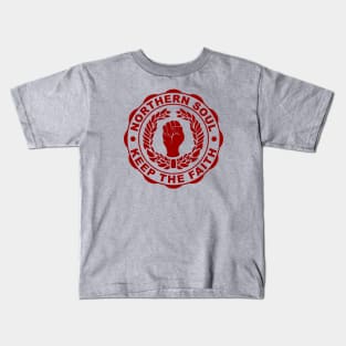 Northern Soul keep the faith Kids T-Shirt